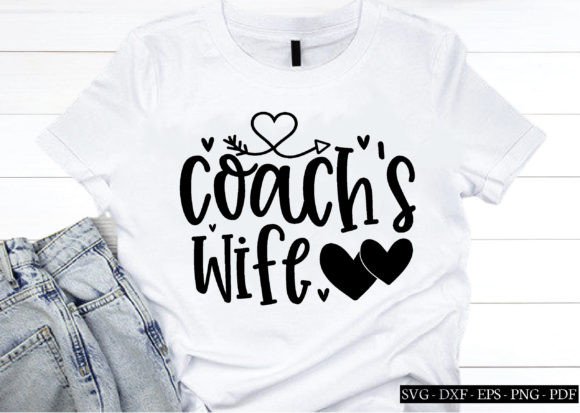 Coach s Wife Svg: A Graphic Asset for Crafts and Branding