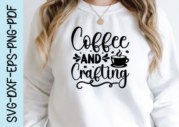 Coffee and Crafting Svg Graphics for Creative Publishers