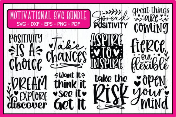 Empowering Creativity: A Designer’s Take on Motivational Quotes SVG Bundle, Cut File