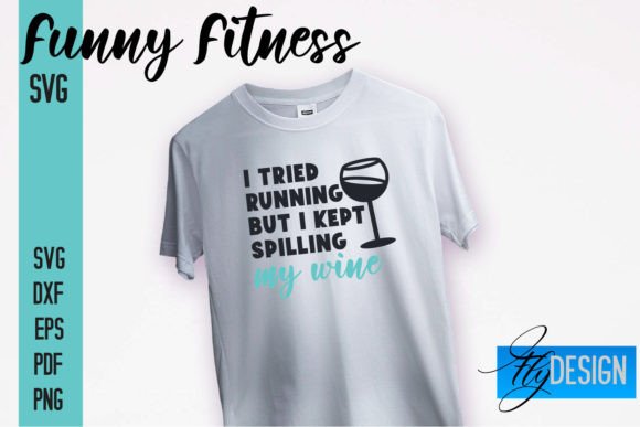 Fun Fitness SVG Quotes for Embroidery