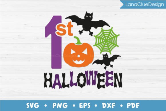Funny Baby s 1st Halloween Graphics for Crafts