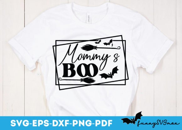 mommy s boo svg for editorial and web design