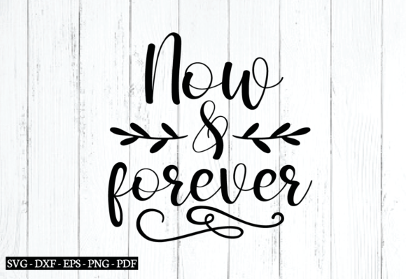 Now Forever Svg: A Thoughtful Embroidery Design