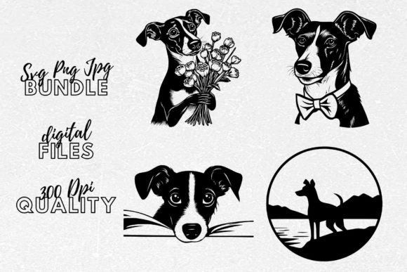 Rat Terrier SVG for Crafts and Graphics