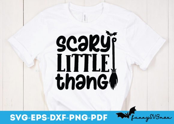 Scary Little Thang Svg for Halloween Projects